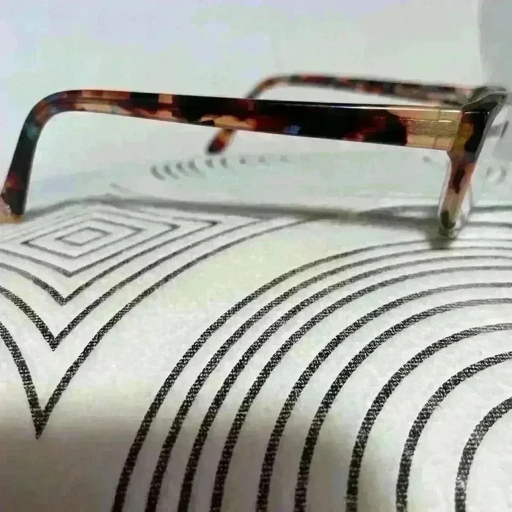 Juicy Couture Adult Eyeglasses Frames Brown Blue Tortoise Gold